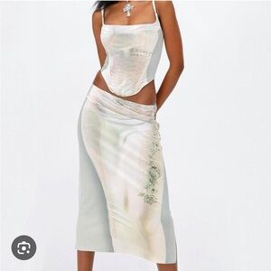 NWT Miaou Heavenly Bodies Skirt